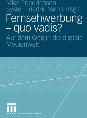 Produktbild von Fernsehwerbung - quo vadis?