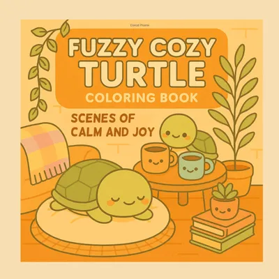 Produktbild von Fuzzy Cozy Turtle Coloring Book