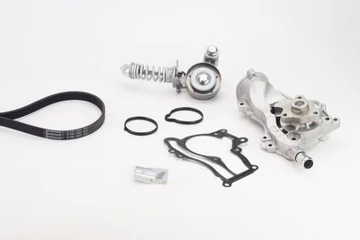 Produktbild von Continental ContiTech 5PK1207WP2 Wasserpumpe + Keilrippenriemensatz für OPEL Astra J Sports Tourer (P10) Corsa E Schrägheck (X15) ASTRA J Stufenheck