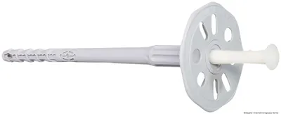 Produktbild von Fischer 546451, Grau, Metall, Kunststoff, 100 Stück(e), 268 mm, 6 cm, 8 mm