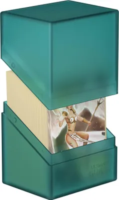 Produktbild von Ultimate Guard Boulder Deck Case 80+ Standardgröße Malachit
