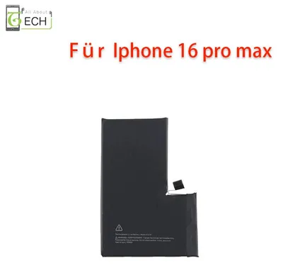 Produktbild von Ersatz Akku für iPhone 16 Pro Max inkl Kleber 4685mAh Accu Batterie Battery