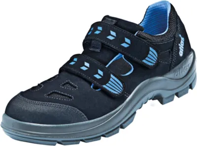 Produktbild von Atlas Sicherheitssandale BIG SIZE 465 S1P ESD SRC DGUV Gr. 51 schwarz/royalblau