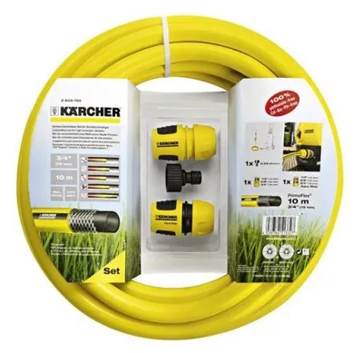 Zdjęcie produktu dla KÄRCHER 26451560 KÄRCHER Gartenschlauchadapter-Set 10,0 m