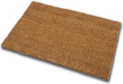 Image de Tapis de coco Naturel 40 x 60 cm paillasson