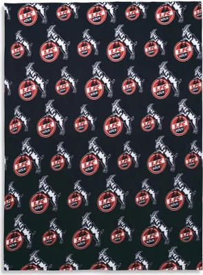 Obrázok produktu pre 1. FC Köln Fleece Blanket Logo Futbal Black/Red