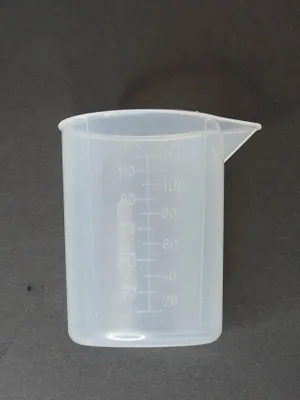 Produktbild von Messbecher aus Kunststoff, Größe: 100 ml