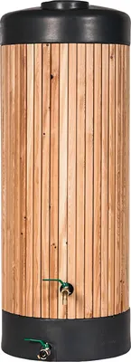 Produktbild von Regentonne Regensäule REALWOOD 400 Liter mit Massivholz
