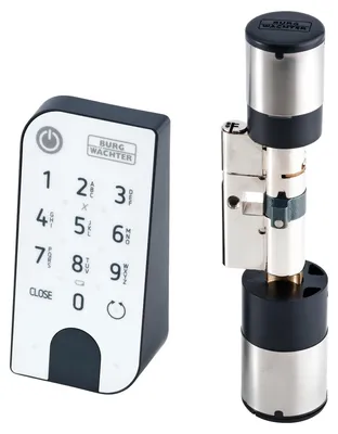 Elektronisches Türschloss ENTRYeasy 7601 PIN, App/PIN, schwarz