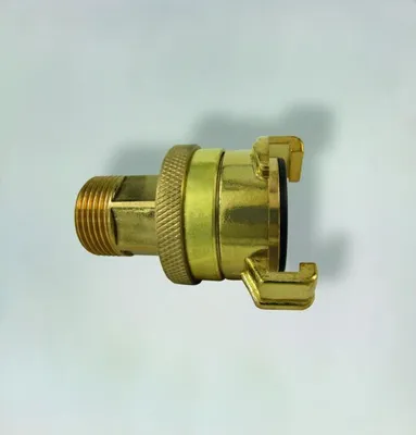 Immagine prodotto di Giunto Fukana con controdado 33406 in ottone, 3/4" AG (esterno circa 26 mm), compatibile Geka