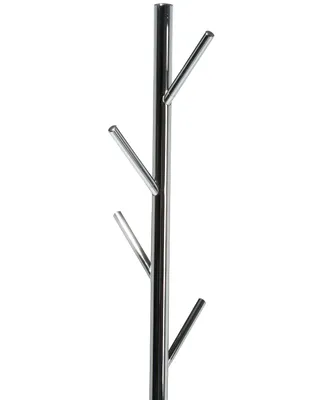 Produktbild von BELIANI Kleiderständer Silber Edelstahl Stahl Chrom 170 cm Modern Stilvoll Praktisch Flur