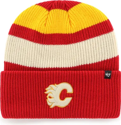 Zdjęcie produktu dla Męska czapka zimowa Calgary Flames NHL Clubhouse Jennings '47 Cuff Knit Winter Cap