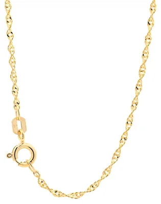 Produktbild von Goldkette Singapurkette Halskette Breite 1,9 mm 60 cm 333-8 Karat Gold