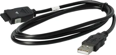 Produktbild von vhbw USB Datenkabel kompatibel mit Samsung SGH-Z110, SGH-Z500, SGH-Z500V, SGH-ZV30, SGH-ZM60, SGH-ZV10, SGH-Z130, SGH-Z140 Handy - schwarz 100cm