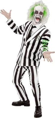 Produktbild von Beetlejuice Filmkostüm - Halloween Kostüm Herren Größe: XL