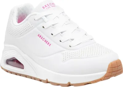 Zdjęcie produktu dla Buty sportowe damskie Skechers 310024L-WHP Uno Stand On Air białe r. 36.5