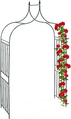 Image de Arc de roses avec décor