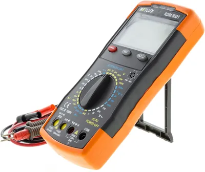 Obrázek produktu pro RETLUX RDM 8001 Multimetr digitální, automatická volba rozsahu, mechanické blokování zdířek