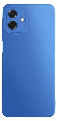Produktbild von Avizar, Hülle Galaxy A07 Silikon weich Kameraschutz verstärkt, Blau
