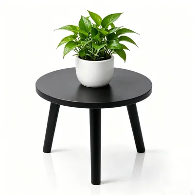 Immagine prodotto di Sgabello per piante in legno - Elegante supporto per fiori, adatto sia per interni che per esterni