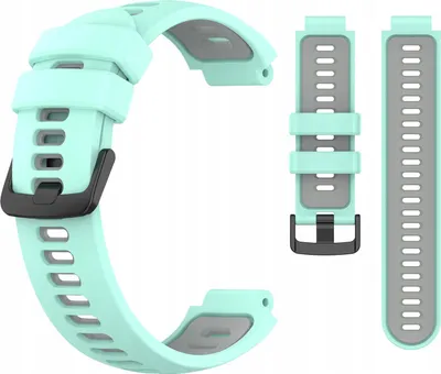 Zdjęcie produktu dla Pasek Garmin Forerunner - Miętowo-Szary - Psk168
