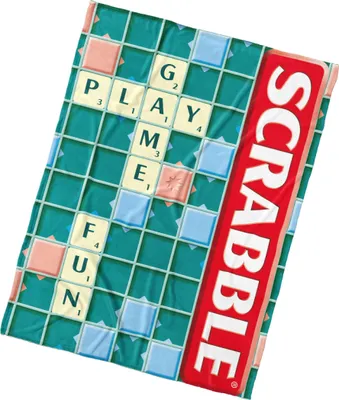 Obrázok produktu pre Mikrofleecová deka Scrabble 150x200 cm