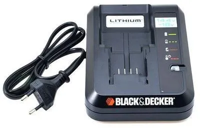 Image de Chargeur Black&Decker pour perceuse 14 V et 18 V : EGBHP188, EGBHP1881, BDK148, BDK188
