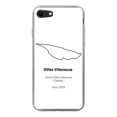Produktbild von MuchoWow® Handyhülle Schutzhülle Hülle für iPhone SE 2022 Formel 1 - Kanada - Rennstrecke Silikon Softcase Handy Hülle - Schutzhülle