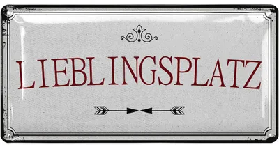 Produktbild von Schild Lieblingsplatz Outdoor, LIEBLINGSPLATZ Schild Garten, Deko Garten Vintage Schilder, Chill Lounge Gartendeko, Wanddeko Garten Schild