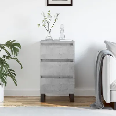 Obrázek produktu pro vidaXL Příborník betonový šedý 40x35x70 cm odvozený výrobek ze dřeva