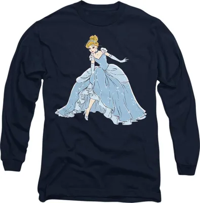 Image de Cinderella - T-shirt "Sparkling Princess" pour homme/femme unie TV14597 (XL) (Marine)