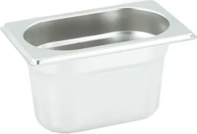 Produktbild von GN Behälter Gastronorm 1/9 100 mm aus Edelstahl GVK ECO