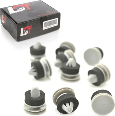 Produktbild von 10x Türdichtung Halteleiten Halteschienen Befestigung Clips für SEAT Exeo