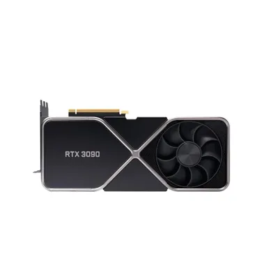 A product shot of a graphics card on a white background.