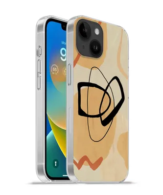 Produktbild von MuchoWow® Handyhülle Schutzhülle Hülle für Apple iPhone 14 - Softcase Kunst - Geometrische Formen - Abstrakt Silikon Softcase Handy Hülle - Mobiltelefonhülle