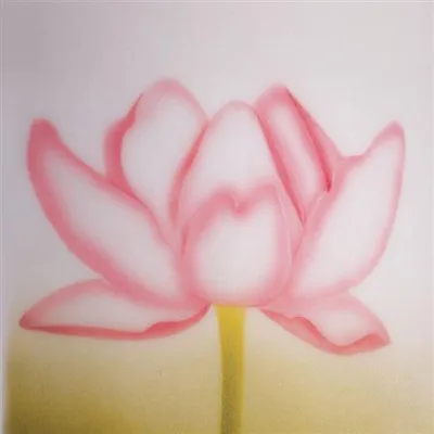 Produktbild von Schablone für Airbrush-Lotus