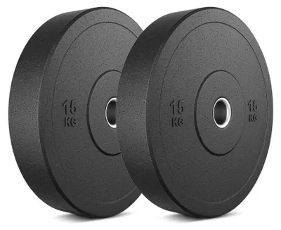 Obrázek produktu pro Marbo Sport Bumper Plates sada pevných gumových zátěžových desek 30 kg / 2 x 15 kg