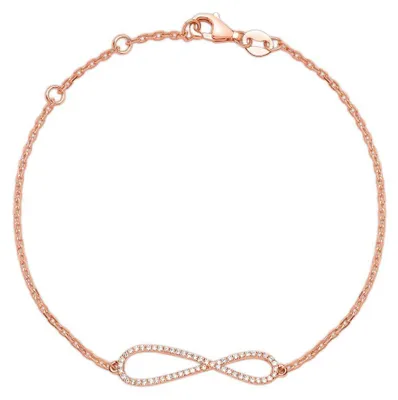 Produktbild von Brilladia Armband aus 750er Roségold mit 57 Diamanten 0,16 ct.