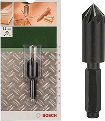 Produktbild von Bosch Kegelsenker Werkzeugstahl HSS mit 1/4Zoll-Sechskantschaft Ø13mm 2609255126