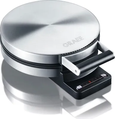 Produktbild von Graef HE80 - Waffeleisen - 850 W - rostfreier Edelstahl