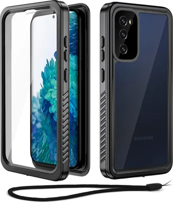 Image de Housse étanche pour Samsung Galaxy S20 FE, IP68 Housse étanche pour téléphone portable, antichoc anti-poussière 360 degrés avec protection d'écran, Noir