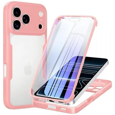 Produktbild von Hülle für Apple iPhone 18 Pro / 17 Pro, Techsuit, ColorVerse 360, Rosa