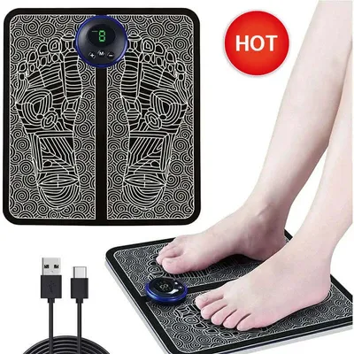Produktbild von Herzberg HG-04258: EMS Elektrische Automatische Fußmassagematte