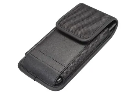 Obrázok produktu pre DFV mobile - pre INFINIX HOT 30I NFC (2023) Puzdro na Opasok s Držiakom na Karty Koža Nylon, H2-63-N-OXFtar-262