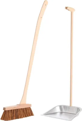 Produktbild von Esschert Design Stehkehrgarnitur aus Besen und Kehrblech