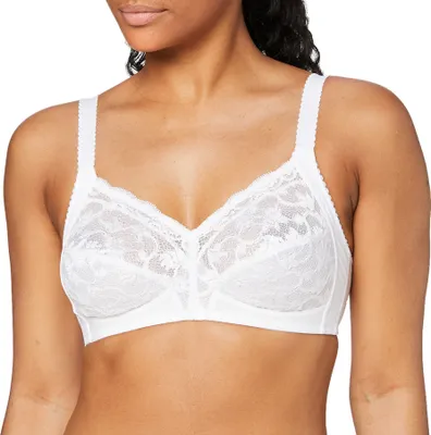 Produktbild von Triumph Delicate Doreen, Weiß, Wirefree, Einfarbig, Weiblich, Rücken, C