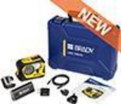 Zdjęcie produktu dla Brady M211 Kit, Termotransferowy, 203 x 203 DPI, 15,24 mm/s, Bezprzewodowy, Czarny, Żółty