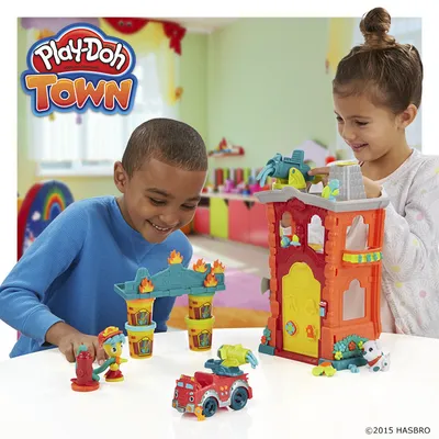 Produktbild von Hasbro B3416, Knetmasse, Blau, Rot, Gelb, 3 Stück(e), 3 Farben, 3 Jahr(e), Junge/Mädchen