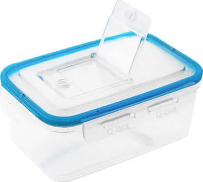 Zdjęcie produktu dla Branq Pojemnik na żywność Q-lock 0,65 l – prostokątny