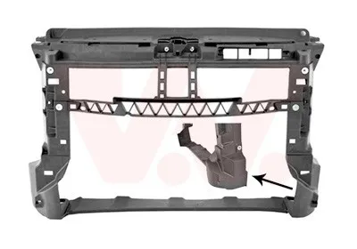 Produktbild von VAN WEZEL 5829768 Schlossträger Frontmaske für VW Polo Schrägheck (6R1, 6C1) Frontverkleidung
